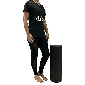 Rolo de Posicionamento 60X20cm Preto Dafoca Sports Com Zíper