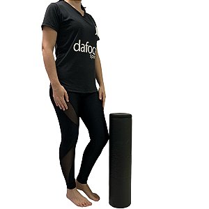 Rolo de Posicionamento 60X15cm Preto Dafoca Sports Com Zíper