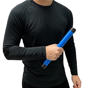 Bastão De Revezamento Treino Atletismo Barreira Em PVC Liso DF7031-AZ Azul Dafoca Sports