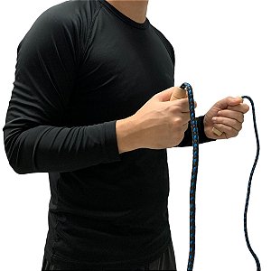 Corda de Pular Com Giro 2,5mts Com Pegada de Madeira Dafoca Sports