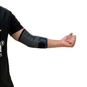 Cotoveleira Compressão Ajustável Esportiva Relieve VR5541-LXL G/GG Vollo Sports