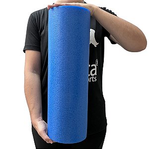 Rolo de Liberação e Massagem 45X15cm Azul Liftness Dafoca Sports