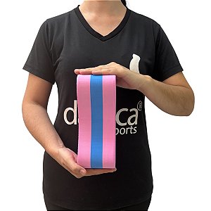 Polibóia Flutuador De Perna Natação e Hidroginástica Em EVA DF1090-RS Rosa Dafoca Sports