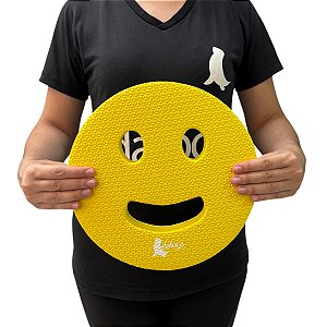 Acqua Disco Hidroginástica Sorriso Em EVA DF1011-AM 27cm Amarelo Dafoca Sports