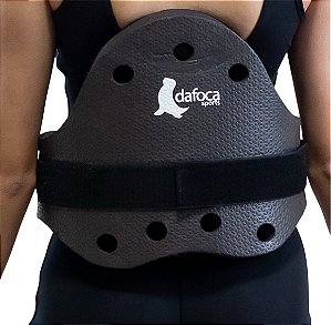 Colete Flutuante Para Hidroginástica Medida P 80Kg DF1200-PT Preto Dafoca Sports