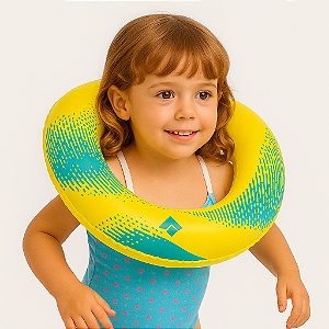 Boia Circular Inflável 50Cm PVC Infantil Piscina Praia Verão VV47219 Vollo Sports