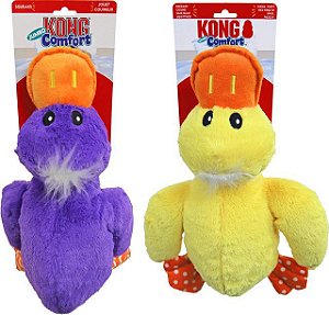 Pato de Pelúcia Gigante - Comfort Jumbo - Kong - Cores variadas