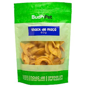 Snack de maçã 60g - Budopet