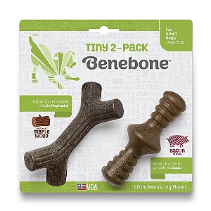 Benebone Tiny 2 Pack Maple + Zagler