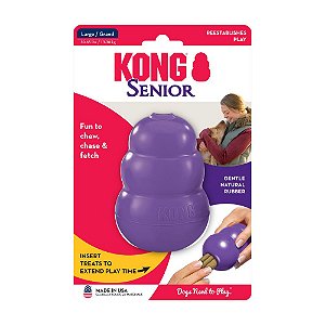 Kong Sênior - Brinquedo Recheável para cães idosos