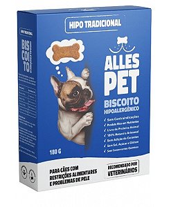 Alles Pet Tradicional - Biscoito Hipoalergênico Zero Proteína Animal 180g
