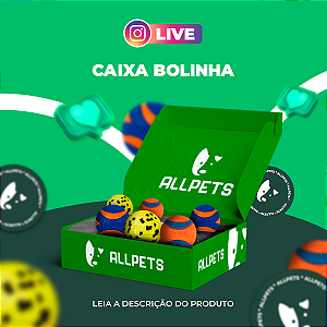 Caixa Surpresa "Bolinha + Mordedores" - Revelação em live