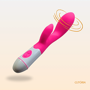 Brid - Vibrador Recarregável de Ponto G + Lubrificante D4 Sabor Chiclete