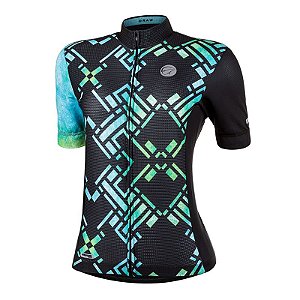 CAMISA CICLISMO MAURO RIBEIRO DRAW MANGA CURTA FEMININA