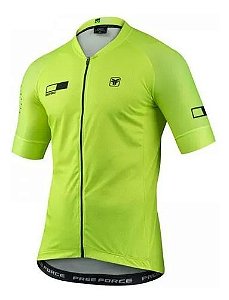 Camisa Ciclismo Free Force Sport Power Yellow