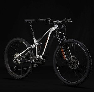 BICICLETA ARO 29 SENSE IMPULSE E-TRAIL COMP 2023 ALUMINIO E LARANJA