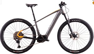 BICICLETA ARO 29 OGGI 8.6 2024 EP6 CUES/XT Di2 11V TAM 21 CINZA/PRETO/LARANJA