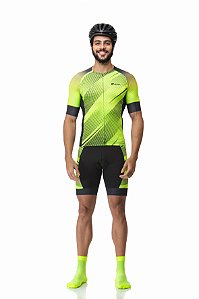 CAMISA CICLISMO Z-NINE SPORT NEON MANGA CURTA- MASCULINO