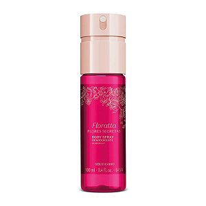 BODY SPRAY DESODORANTE O BOTICÁRIO FLORATTA FLORES SECRETAS 100ML