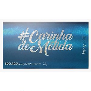 PALETA DE BLUSH #CARINHADEMETIDA BOCA ROSA BEAUTY