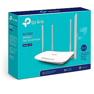 ROTEADOR WIRELESS AC1200 DUAL BAND TP LINK