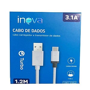 CABO USB/ TYPE-C 3.1A 1.2M - INOVA CBO-5964