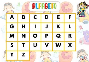 Alfabeto para pareamento- recurso pronto