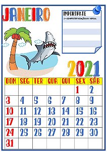 CALENDÁRIO 2021