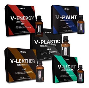 Kit V-energy V-paint V-plastic V-leather V-light Vonixx