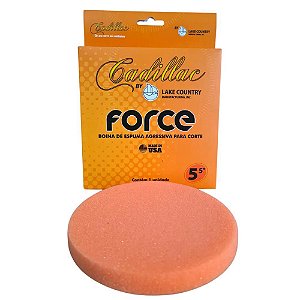 Boina de Espuma Laranja Corte Force 5,5¨ - Cadillac