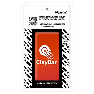 Clay Bar Blister Abrasiva  75g - Alcance