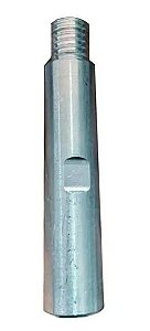 Adaptador de Aluminio Longo de M14 P/ 5/8 10cm Kers