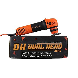 Mini Politriz Roativa e Orbital DH "Dual Head" 780W 220V 60HZ - KERS