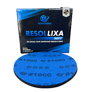 RESOLLIXA SOFT RESOLVIDRO 6 " #1000