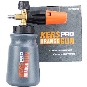 Canhão de Espuma Pro Orange Gun 1L Kers