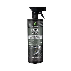 Motor Shine Verniz de Motor, Chassis e Caixas de Roda 500ml Protelim