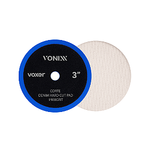 Boina Voxer Branca Jeans Corte 3" - VONIXX