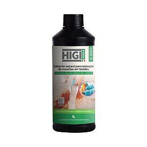 ZERO Solvente Remoção de Manchas Tecido 1L - HIGI TOOLS