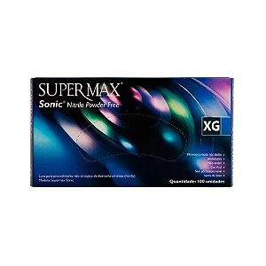 LUVA PROCED NITR. SONIC TAM XG -  SUPERMAX