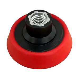 Suporte Vermelho 3¨ a 4¨ Rosca 5/8 Velcrado P/ Boina - Sigma Tools