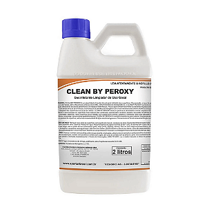 CLEAN BY PEROXY - Desinfetante e Limpador de Uso Geral 2L - SPARTAN