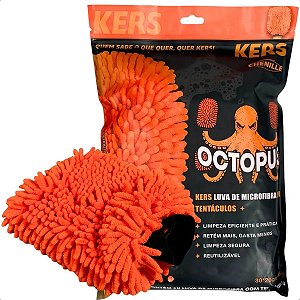 Luva De Lavagem Octopus 20x30cm 145g Kers