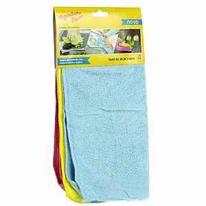Kit de Microfibras 28x28cm (4 Unidades) – Detailer