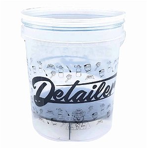 Balde Transparente 19L Detailer