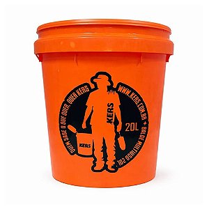 Balde Plástico Multiuso 20L + Separador de Partículas Kers