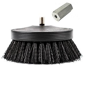 Escova Pneumatic Carpet Brush 3,5¨ (Black) Agressiva - SGCB