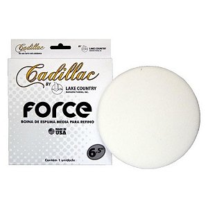 Boina de Espuma Branca Refino Force 6,5¨ - Cadillac