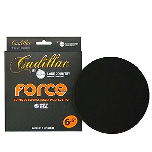 Boina de Espuma Force Preta Lustro Force 6,5¨ - Cadillac