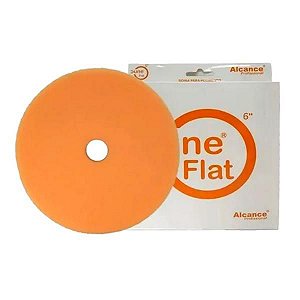 Boina de Espuma Flat Laranja Dune 5" (CORTE LEVE E REFINO C/ FURO) Alcance