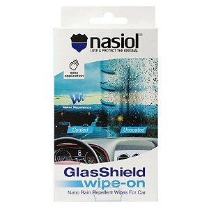 Glasshield Wipe-On (Lenço Repelente) - Nasiol